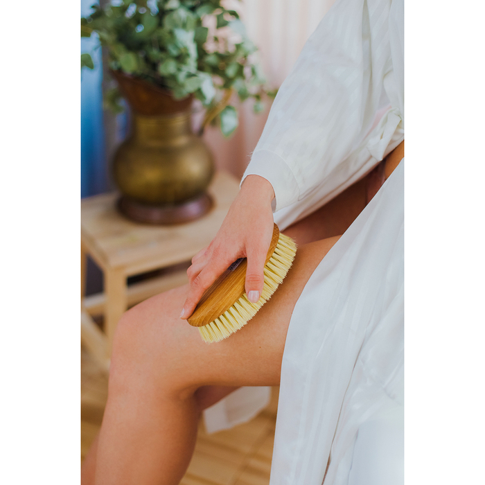 Щётка для сухого массажа, мексиканский кактус, 215 пучков 17116