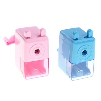 Точилка механическая с контейнером, «Классика», МИКС