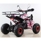Квадроцикл бензиновый MOTAX ATV T-Rex-7 125 cc, черно-розовый - Фото 4