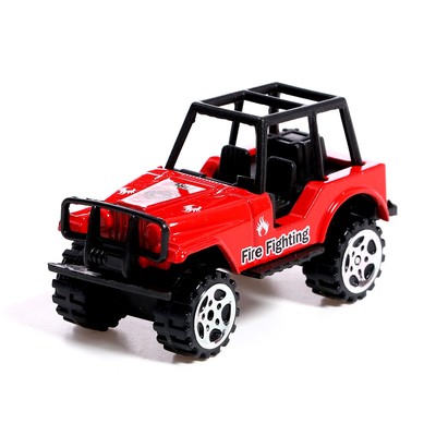 Набор металлический «Пожарные», 8 машинок, 2 вертолёта