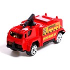 Набор металлических машинок «Пожарные», 10 шт. - Фото 8