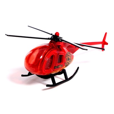 Набор металлический «Пожарные», 8 машинок, 2 вертолёта