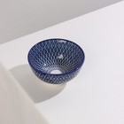Миска керамическая Доляна «Бодом», 150 мл, d=9,5 см, цвет синий - Фото 2