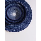Салатник керамический Доляна «Бодом», 340 мл, d=12 см, цвет синий - фото 4252560