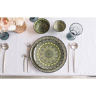 Салатник керамический Доляна «Мирсоле», 350 мл, d=12,5 см, цвет зелёный - Фото 8