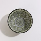 Салатник керамический Доляна «Мирсоле», 350 мл, d=12,5 см, цвет зелёный - Фото 3