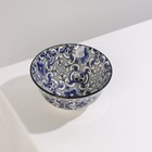 Салатник керамический Доляна «Дайра», 350 мл, d=12,5 см, цвет серый - фото 4252573