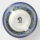 Салатник керамический Доляна «Джавлон», 350 мл, d=12 см, цвет синий - Фото 6