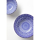 Салатник керамический Доляна «Мавлон», 680 мл, d=16 см, цвет синий - фото 4252619