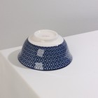 Салатник керамический Доляна «Дайра», 680 мл, d=16 см, цвет серый - фото 4252624