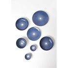 Тарелка керамическая Доляна «Бодом», d=22 см, цвет синий - фото 4252652