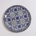 Тарелка керамическая Доляна «Дайра», d=22 см, цвет синий - Фото 3