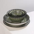 Тарелка керамическая глубокая Доляна «Мирсоле», d=21 см, цвет зелёный - Фото 8