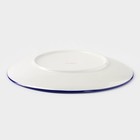 Тарелка Доляна «Бодом», d=26.7 см, керамика, синяя - Фото 3