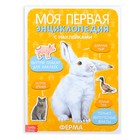 Наклейки «Моя первая энциклопедия. Ферма», формат А4, 8 стр. + плакат - Фото 1
