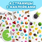 Книжка с наклейками «Алфавит», 12 стр. - Фото 5