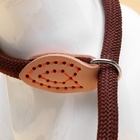 Ринговка для собак, 150×1.2 см, коричневая - Фото 4