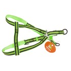 Шлейка двуслойная неопрен и полиэстер, светоотражающая, 44-68 х 2 см, зелёная - фото 24437664