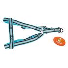 Шлейка двуслойная неопрен и полиэстер, светоотражающая, 44-68 х 2 см, синяя - фото 23217680