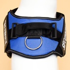 Шлейка К9 мягкая светоотражающая, размер XL, ОГ 80-95 см, вес 30-45 кг, синяя - Фото 6