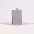 Ключница, 2 отдела, 7 карабинов, на кнопке, цвет фиолетовый - Фото 2