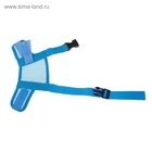 Намордник сетчатый с двойной фиксацией, размер M (длина по носу 10 см, обхват морды 20 см), голубой - Фото 6