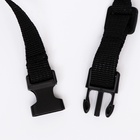 Намордник сетчатый, размер S, с двойной фиксацией, чёрный - Фото 5