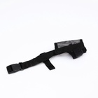 Намордник сетчатый с двойной фиксацией, размер M (длина по носу 10 см, обхват морды 20 см), чёрный - Фото 3