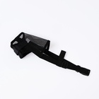 Намордник сетчатый с двойной фиксацией, размер L (длина по носу 6 см, обхват морды 25 см), чёрный - Фото 3