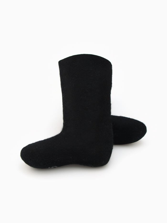 Валенки женские, цвет чёрный, размер 40 (28) - Фото 1