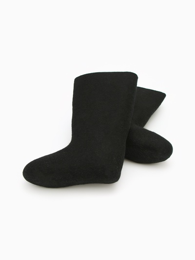 Валенки мужские, цвет чёрный, размер 41 (29)