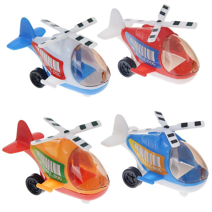 Точилка с контейнером, «Вертолёт», МИКС - Фото 1