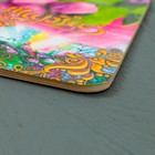 Доска разделочная сувенирная Дарим Красиво «8 марта», 19.5×27.5 см, дерево, разноцветная - Фото 3