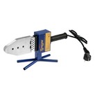 Аппарат для сварки пластиковых труб ТУНДРА, 1000 Вт, комплект насадок 20-50 мм, 50-300° - Фото 2