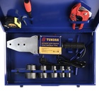 Аппарат для сварки пластиковых труб ТУНДРА, 1000/2000 Вт, комплект насадок 20-50 мм, 50-300° - Фото 8