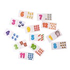 Пазлы парные «Счёт», 12 пазлов, 24 детали - Фото 3