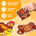 Макси - пазлы «Малыши и мамы», 5 пазлов, 20 крупных деталей - Фото 5