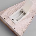 Фигура дерев. "Ёлка Дед Мороз", 29х13х3 см, AA*2 (не в компл.), 5 LED, ТЁПЛОЕ БЕЛОЕ - Фото 3