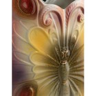 Ваза настольная "Бабочка", разноцветная, 31 см, микс, керамика - Фото 6