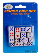 Кубики игральные, для настольных игр, 18 шт. - Фото 1