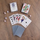 Набор 4 в 1: шахматы, домино, 2 колоды карт, 25 х 25 см - Фото 4