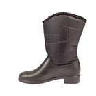 Сноубутсы женские, цвет чёрный размер 37-38 - Фото 2