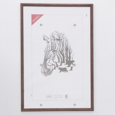 Фоторамка для фото 40×60 см Ada, дерево, (пластиковый экран)