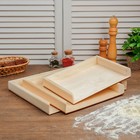 Набор досок для пельменей 3 шт (40 × 30 × 4 см; 30 × 30 × 4 см; 30 × 21 × 4 см) - Фото 1