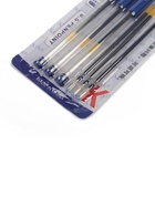 Набор гелевых ручек Calligrata, 3 штуки, синий стержень, узел 0.5 мм, 3 сменных стержня - Фото 2