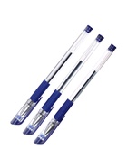 Набор гелевых ручек Calligrata, 3 штуки, синий стержень, узел 0.5 мм, 3 сменных стержня - Фото 4