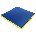 Мат ONLYTOP, 100х100х8 см, 1 сложение, цвет синий/жёлтый - Фото 3
