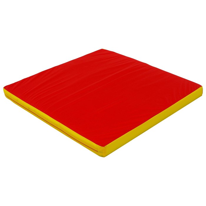 Мат ONLYTOP, 100х100х8 см, цвет синий/красный/жёлтый - фото 1909879035