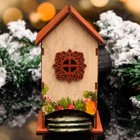 Чайный домик "Ёлочные украшения", 8,5х9х18см - фото 24594537