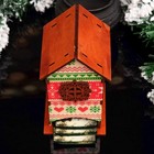Чайный домик "Новогодний узор", 8,5х9х18см - Фото 3
